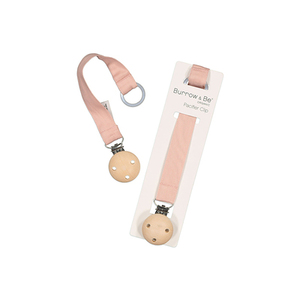 Products: Pacifier Clip – Dusty Rose - Think Eco