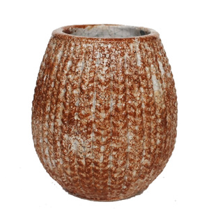 Products: Bronte Vase - Ocre Large - Think Eco