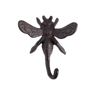 Products: Cast Iron Bee Hook - Think Eco
