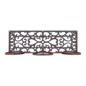 Products: Flowerpot Holder 3 Pot - Cast Iron - Think Eco