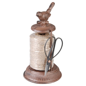 Products: Cast Iron String Holder w/ Scissors - Think Eco