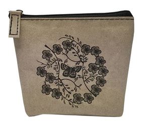 Products: Jo Luping Design - Manuka on Natural - Coin Purse - Think Eco