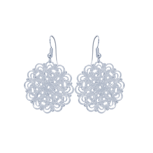 Products: LACEY SILVER EARRINGS - Think Eco