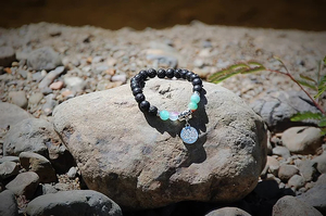 Products: Red & Green Agate Tree of Life Lava Stone Bracelet SOLD OUT - Think Eco
