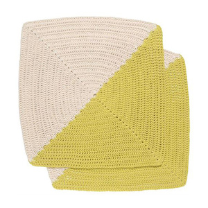 Products: Danica Studio Crochet Dish Cloth - Angela Citrine - Think Eco