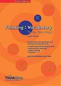 Thinking Vocabulary bk 1 - ebook - ThinkShop: brilliant thinking resources