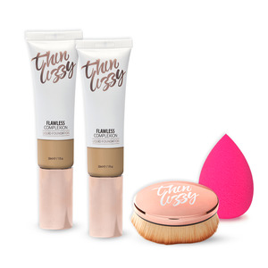 Tv Offers: Flawless Complexion Liquid Foundation BOGOF + Blurring Brush + Blending Sponge
