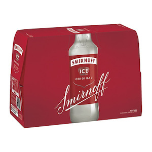 Vodka Rtds: Smirnoff Red10pk Btls