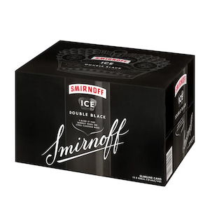 Smirnoff Double Black 12pk Cans