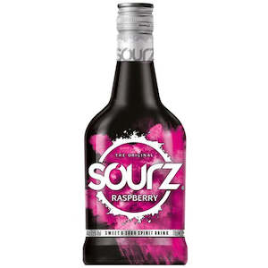 Liqueurs: Sourz Raspberry 700ml