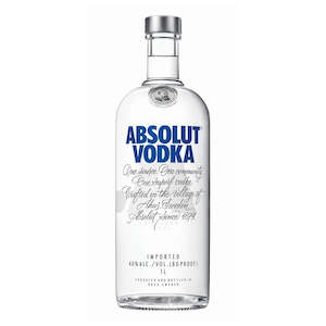 Vodka: Absolut 1l