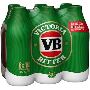 Victoria Bitter 6pk Btls