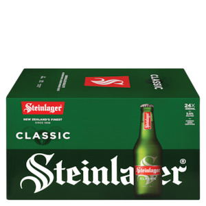 Beer Cider: Steinlager Classic 24pk Bottles