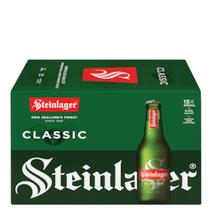 Beer Cider: Steinlager 15pk Btls