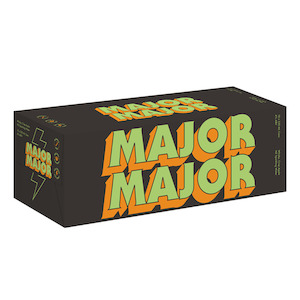 Whisky Rtds: Major Major Whisky, Crisp Apple 6% Cans 10x330ml