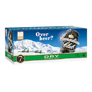 Canadian Club Premium Dry 18Pk 7% 250ml Cans
