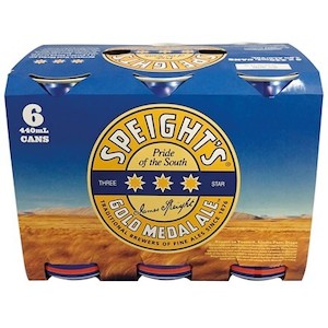 New Zealand Beer: Speight Gold 6pk 440ml Cans