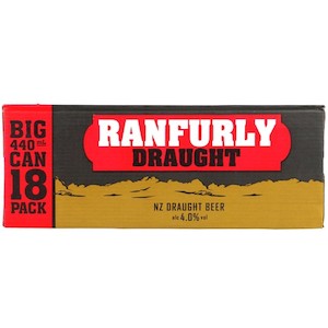 New Zealand Beer: Ranfurly 18pk 440ml Cans