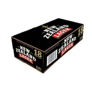 NZ Lager 18pk 330ml Cans