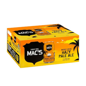 New Zealand Beer: Mac's Magic Hour Hazy Pale Ale 12pk Cans
