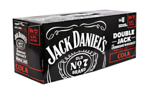 Jack Daniel's Double Jack 10pk Cans 330ml