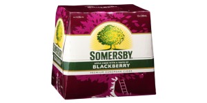 Cider: Somersby Blackberry 12pk 330ml Btls