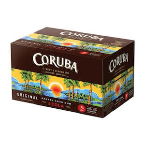 Rum Rtds: Coruba 5% 12pk 250ml Cans