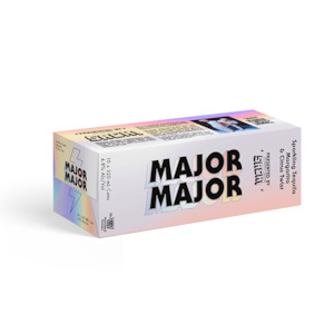Tequila Rtds: Major Major Sparkling Tequila Margarita & Citrus Twist 4.8% Cans 10x320ml