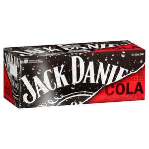 Bourbon Rtds: Jack Daniel's 10pk 330ml Can