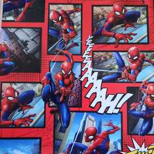 Marvel Spiderman Wrapping Paper - Folded