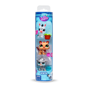 Littlest Pet Trio in Tube 3 Pack Series 2 Zoo Pets