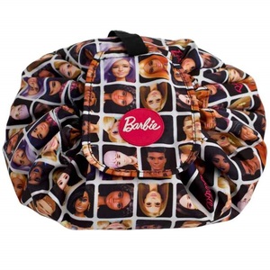 Barbie Glam Pouch – Icon Cosmetic Bag with Waterproof Zip Clutch