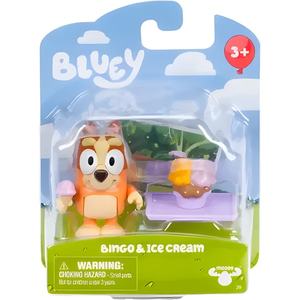 Bluey Figurine - Bingo and Ice Cream