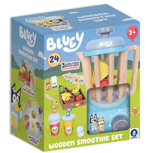 Bluey Wooden Smoothie Set