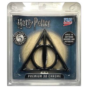 Harry Potter Deathly Hallows 3D Metal Decal – Car Emblem