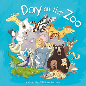 Day at the Zoo Picture Story Book by Amber Lily and Richard Watson