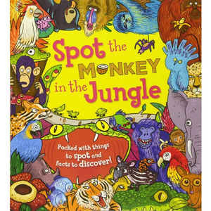 Spot the Monkey in the Jungle Picture Story Book