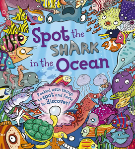 Spot the Shark in the Ocean Picture Story Book