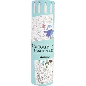 Moana Road Animals of Aotearoa Silicone Colouring Placemat