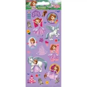 Disney Junior Sofia the First Holographic Sticker Sheet – 48 Stickers