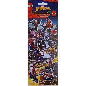 Marvel Spiderman Stickers 3 Pack – 1 Embossed Sheet