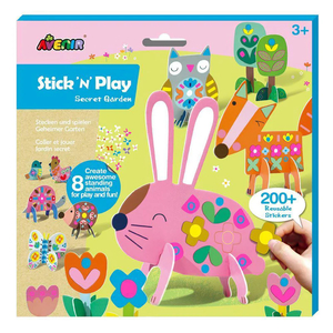 Avenir Stick n Play Secret Garden Sticker Craft Kit