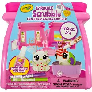 Crayola Scribble Scrubbie Carry Case Playset Scented Spa