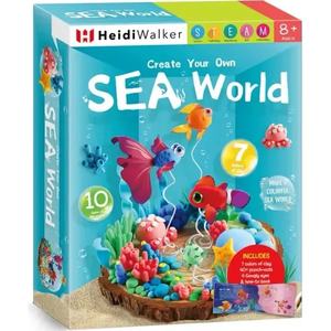 Heidi Walker Create Your Own Sea World Air Dry Clay Craft Kit
