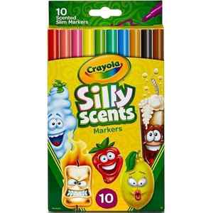 Crayola Markers Silly Scents Slim Washable 10 Pack