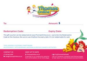 Gift Card Kids Toy Gift Voucher NZ