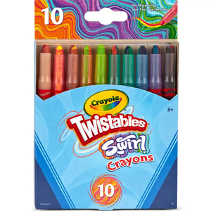 Boredom Busters: Crayola Crayons Twistables Mini Swirl 10 Pack
