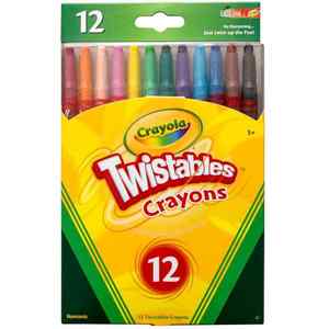 Crayola Twistables Crayons 12 Pack