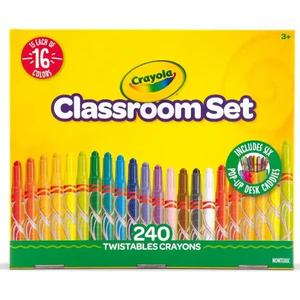 Boredom Busters: Crayola Crayons Twistables Classroom Pack 240 Pack