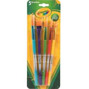 Crayola Art & Craft Paint Brushes 5 Pack